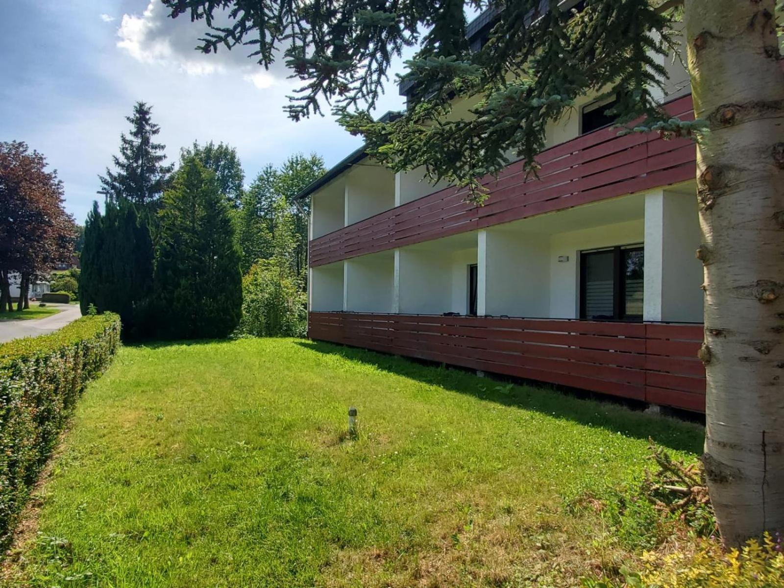 Gaestehaus Am Wald Lichtenau  Exterior photo
